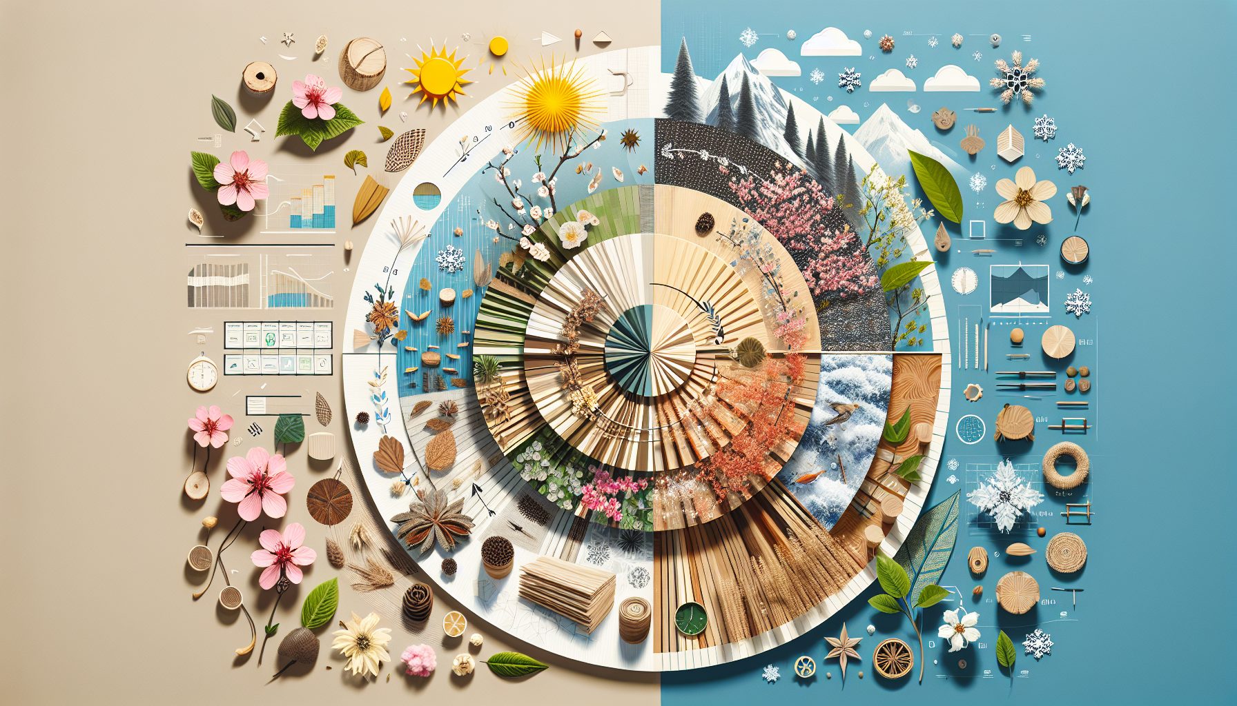 Сезонность и устойчивые материалы