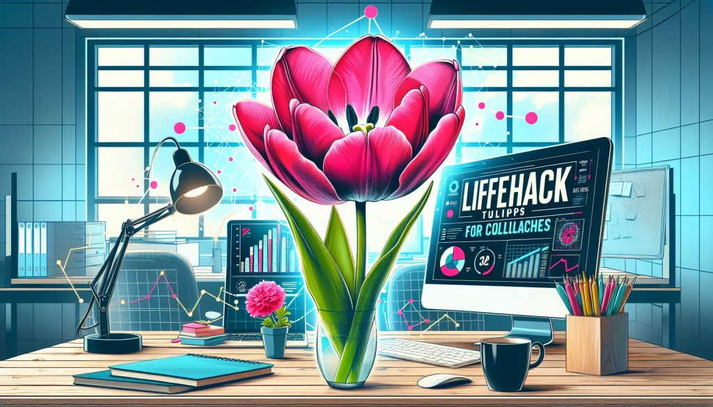 Лайфхак тюльпанов для коллег