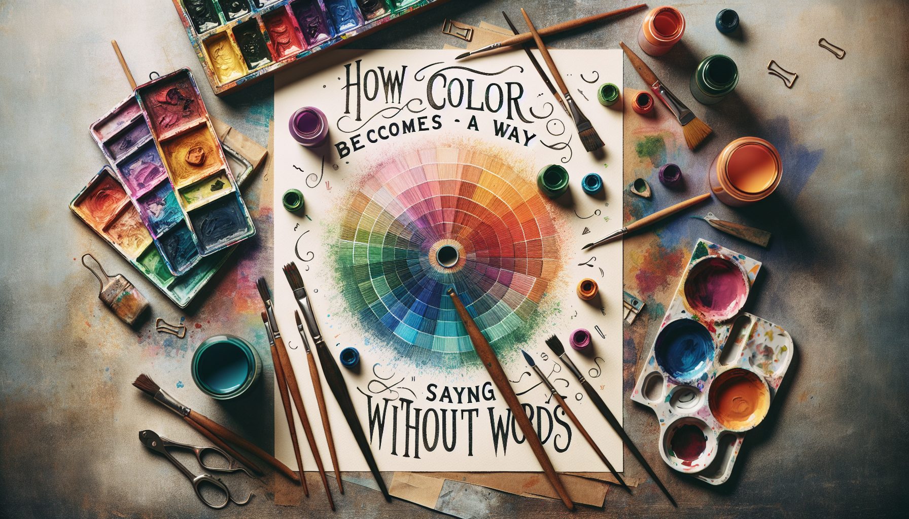 Как цвет становится способом сказать без слов
