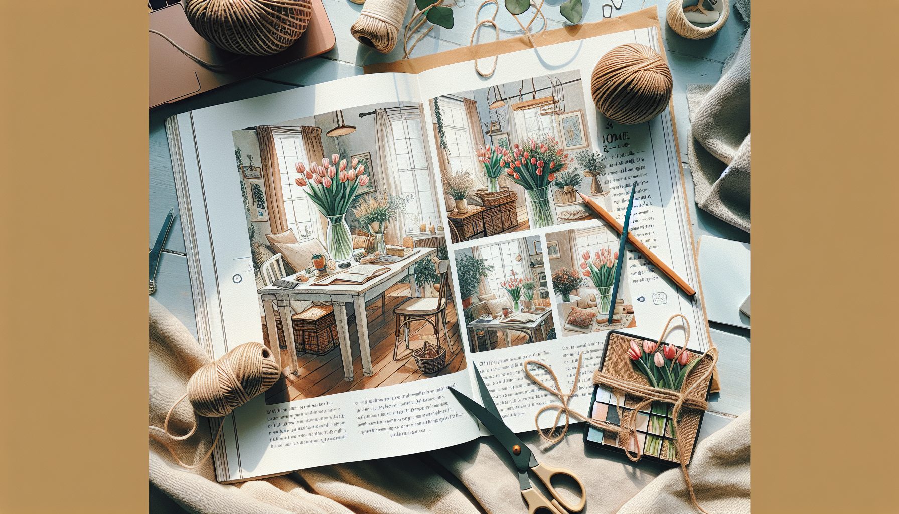 Домашний лайфхак тюльпанов для любимых