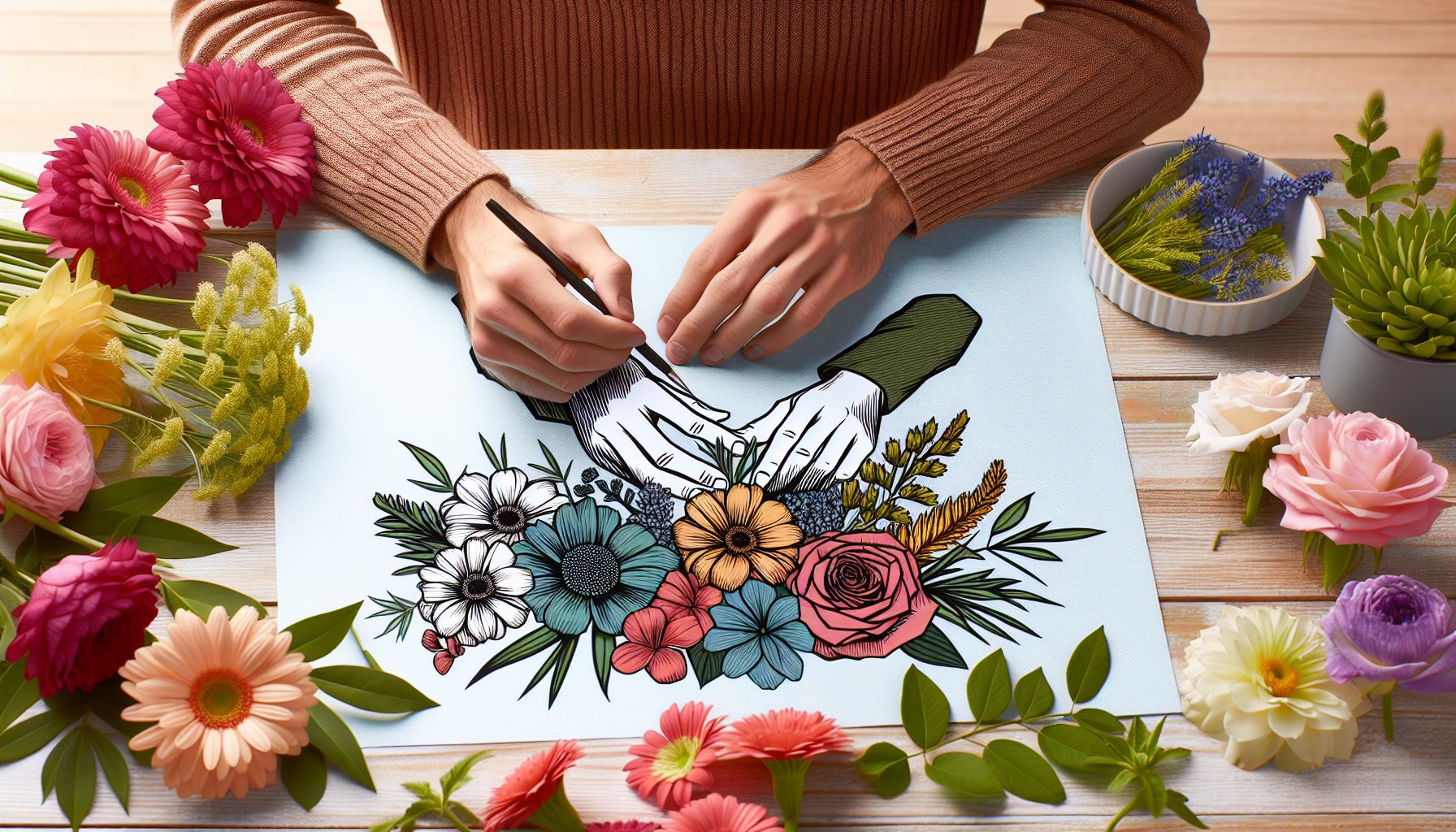 Как собрать композицию своими руками