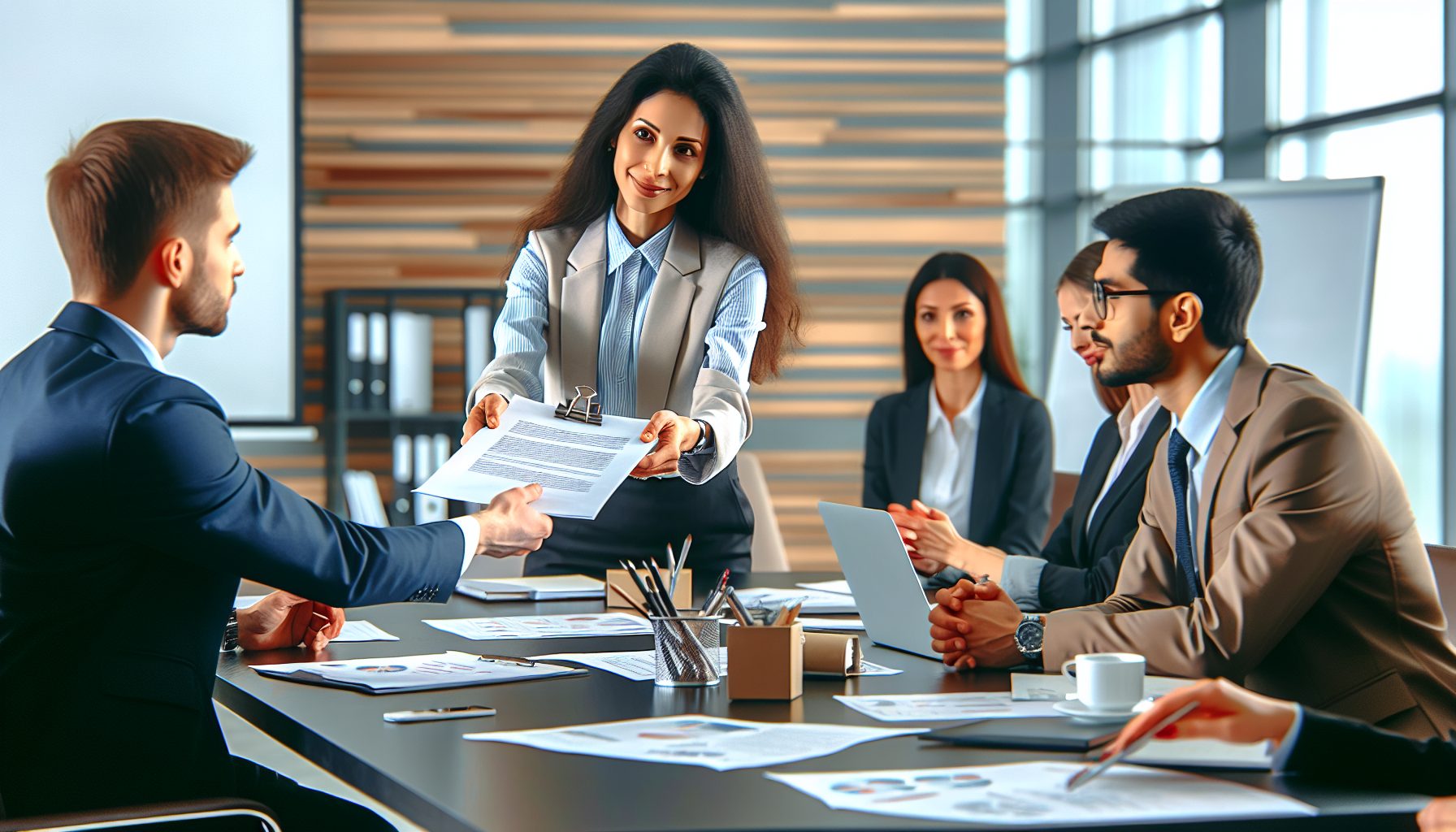 Четвертый шаг: момент вручения