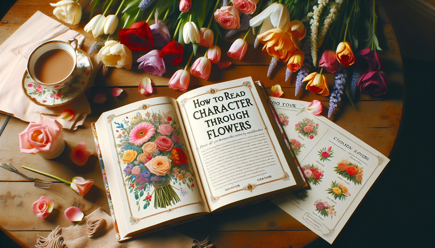 Как читать характер через цветы
