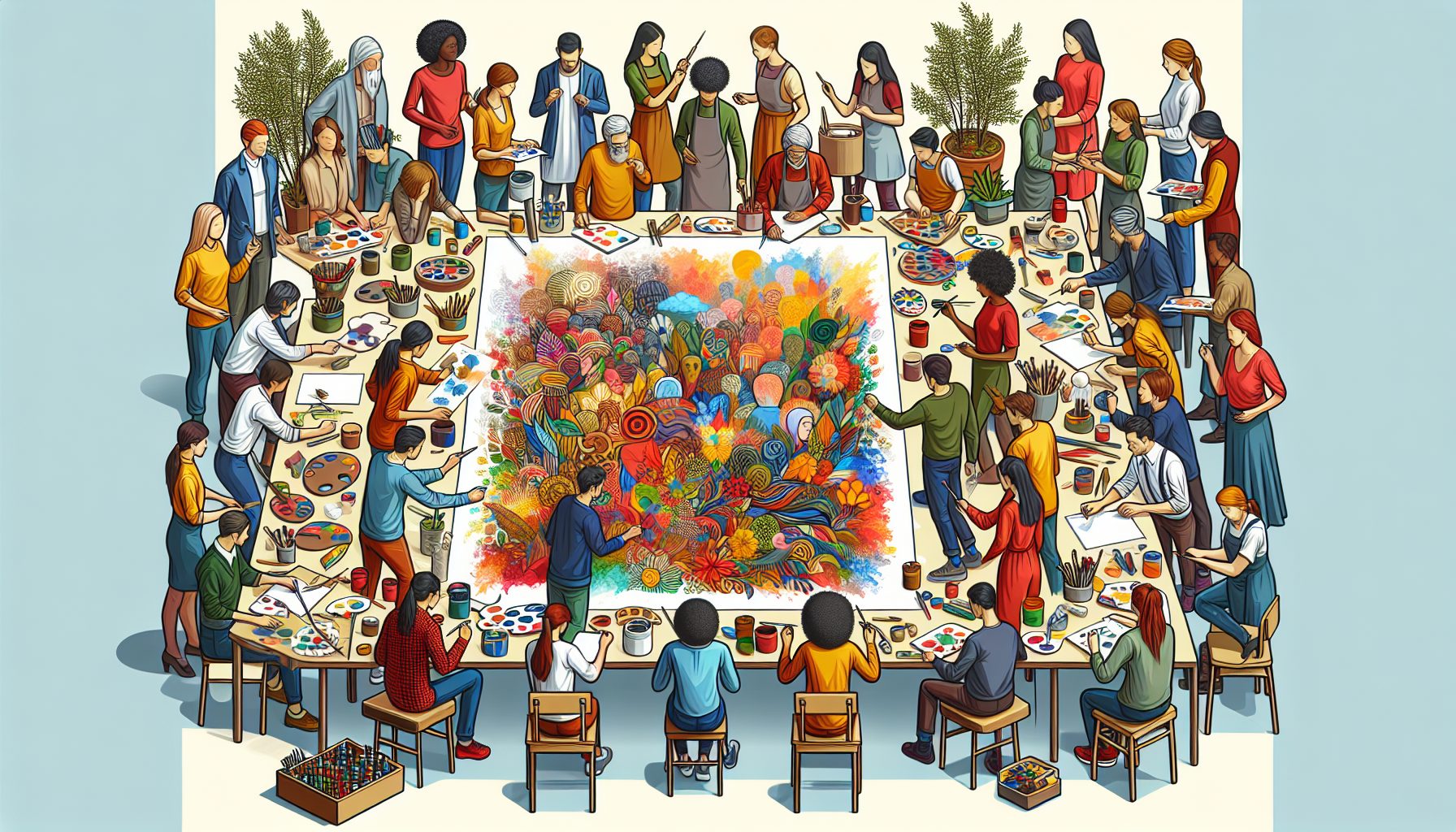 Психологический эффект коллективного творчества