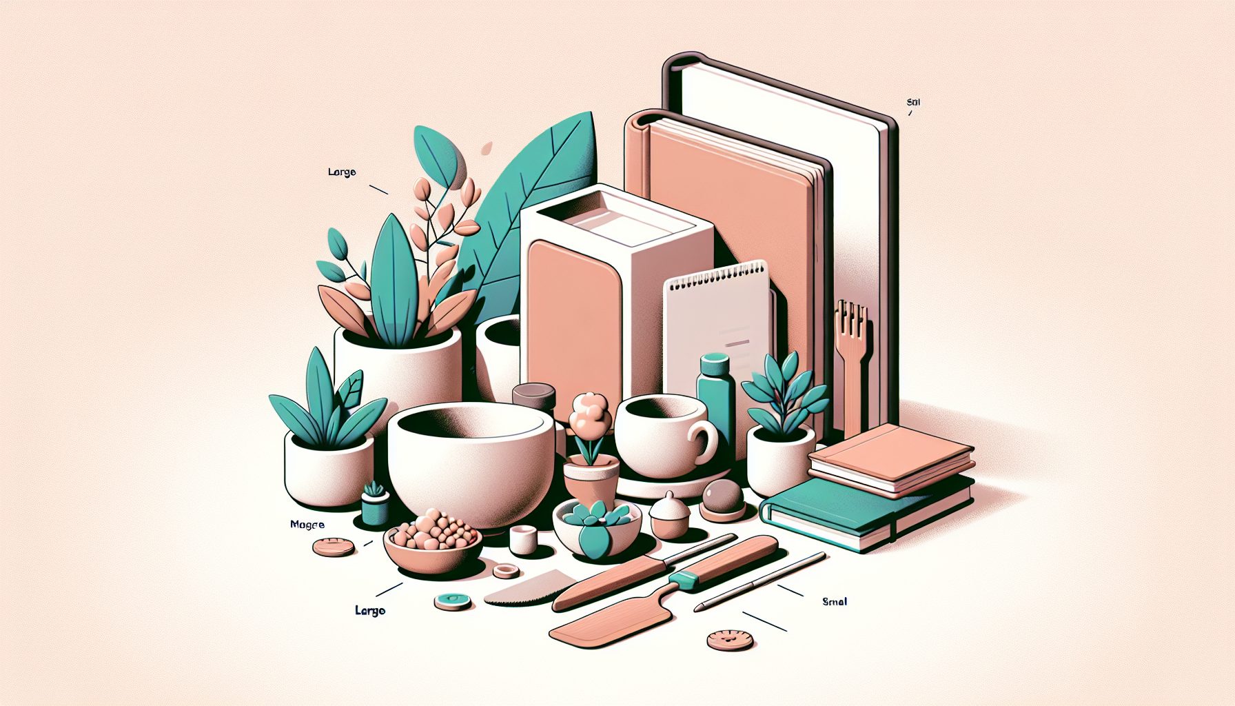 Баланс размеров: крупное и мелкое работают вместе