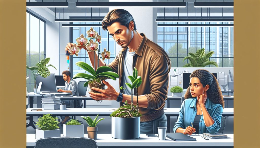 Лайфхак орхидей для коллег