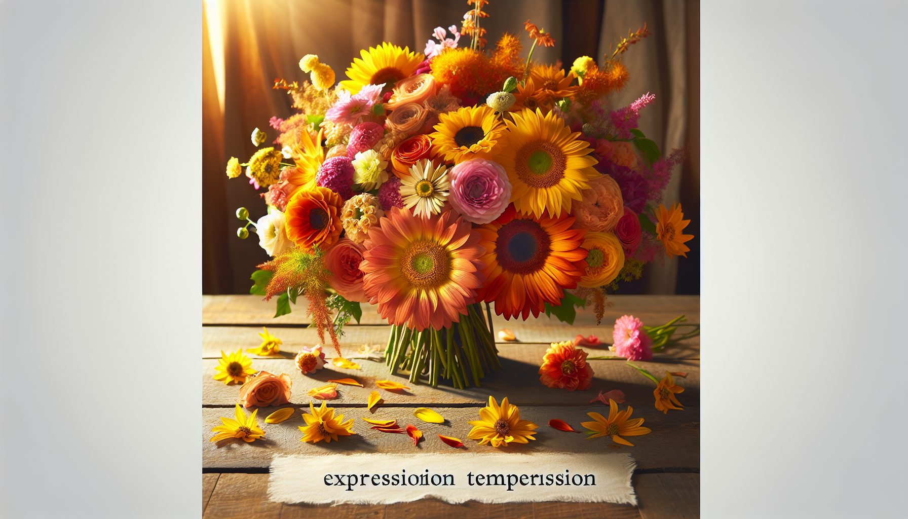 Лето в букете: экспрессия и солнечный характер