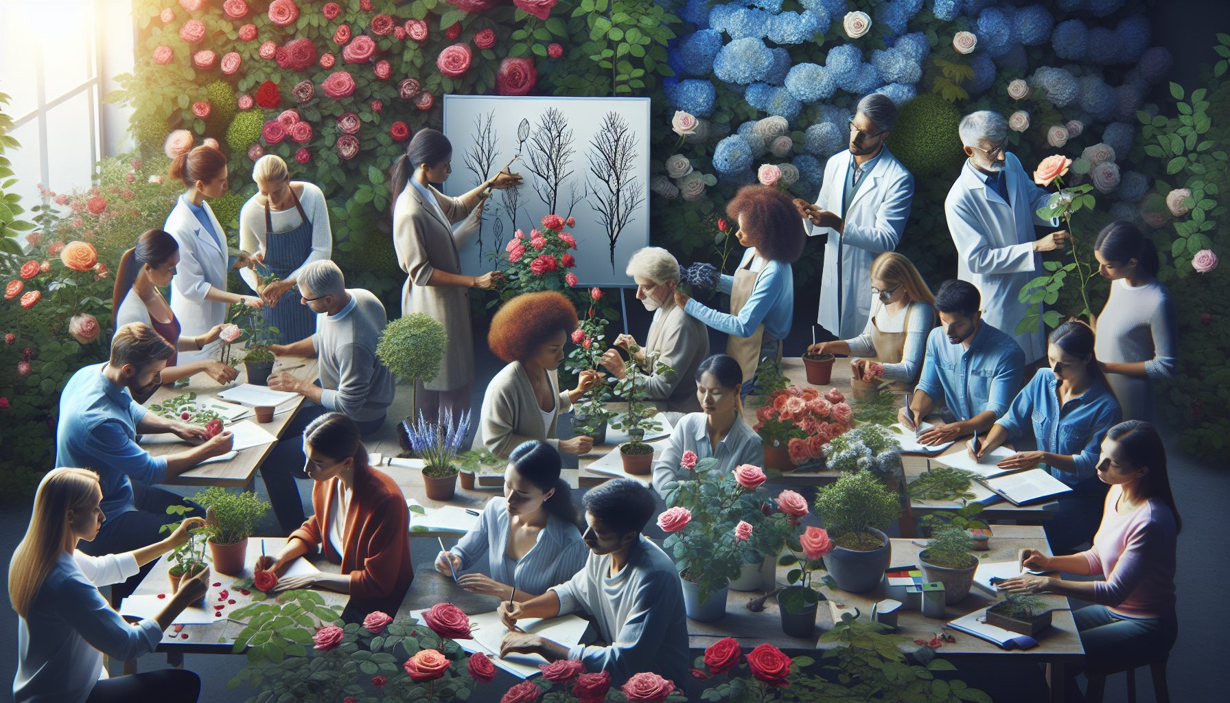 Почему мастер-класс по розам лучше любого тимбилдинга