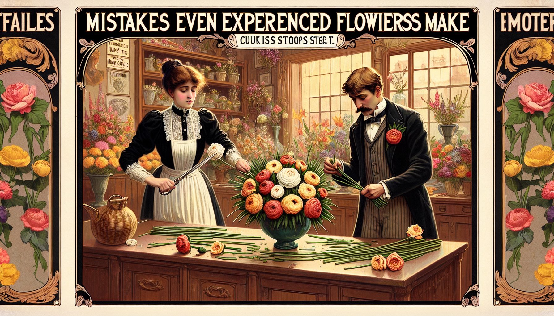 Ошибки, которые делают даже опытные флористы