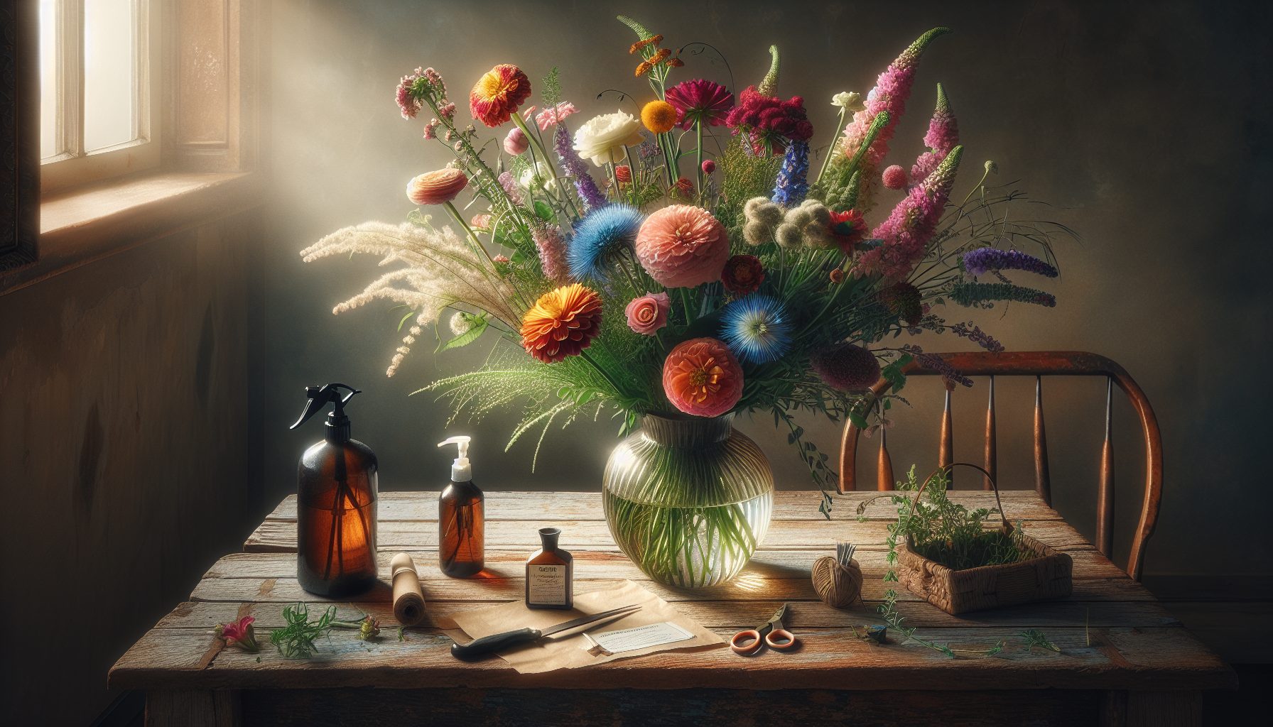 Как ухаживать за подаренными цветами