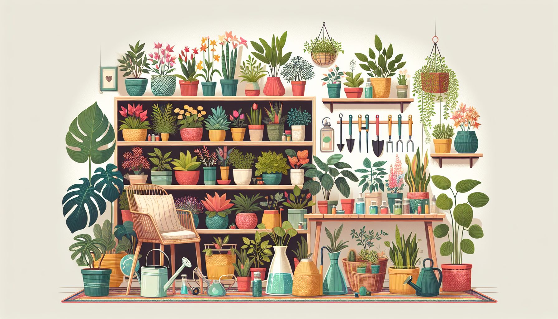 Цветы дома: живые точки опоры