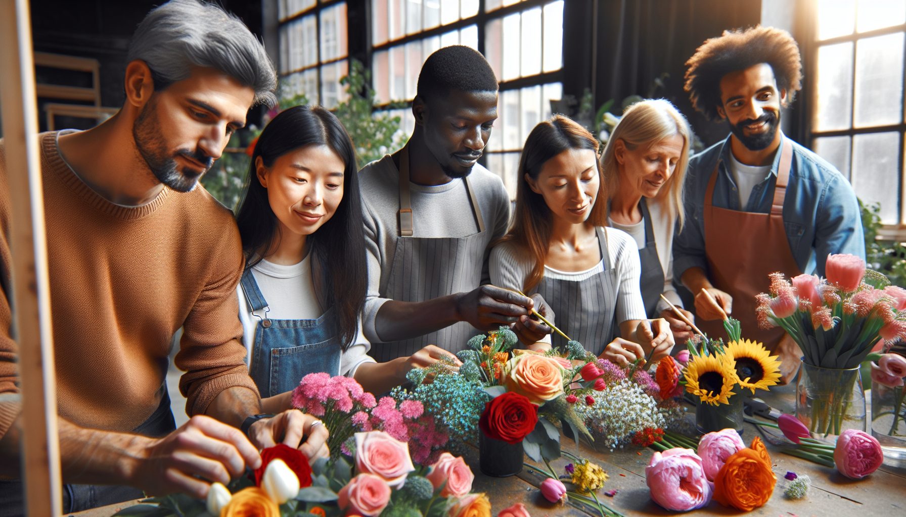 Как родилась идея флористического мастер-класса для команды