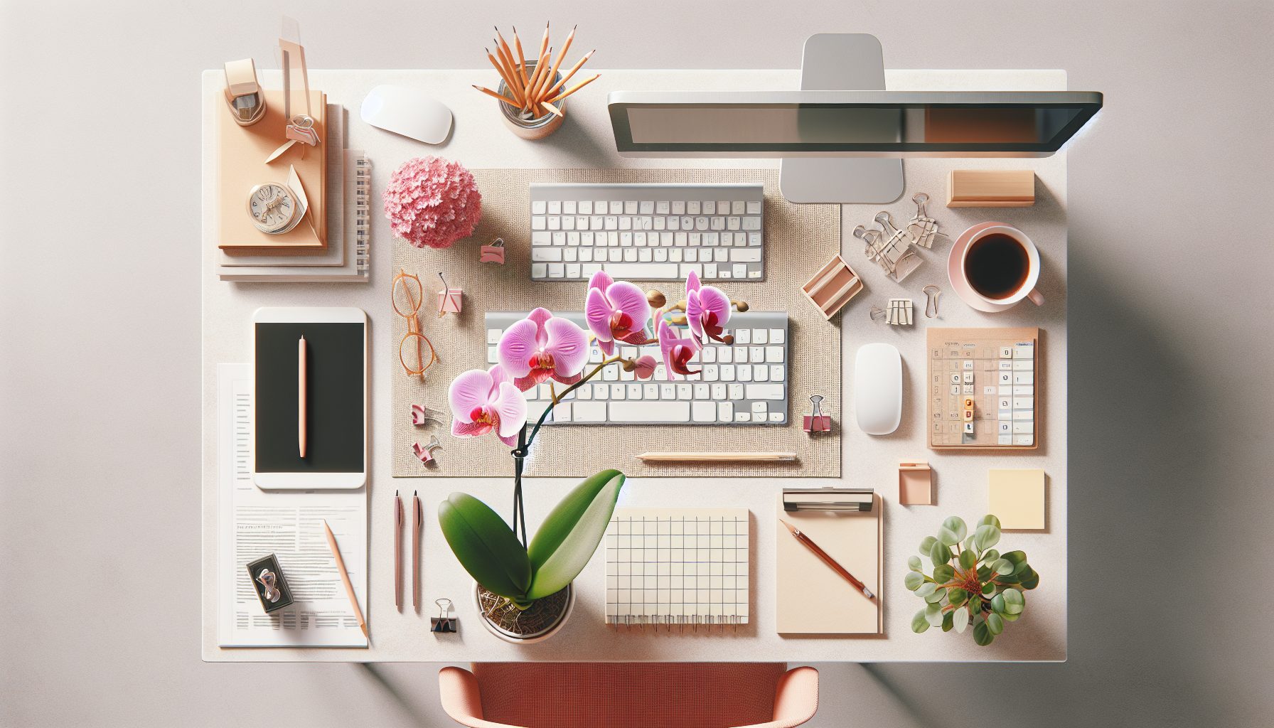 Почему орхидея — лучший офисный спутник