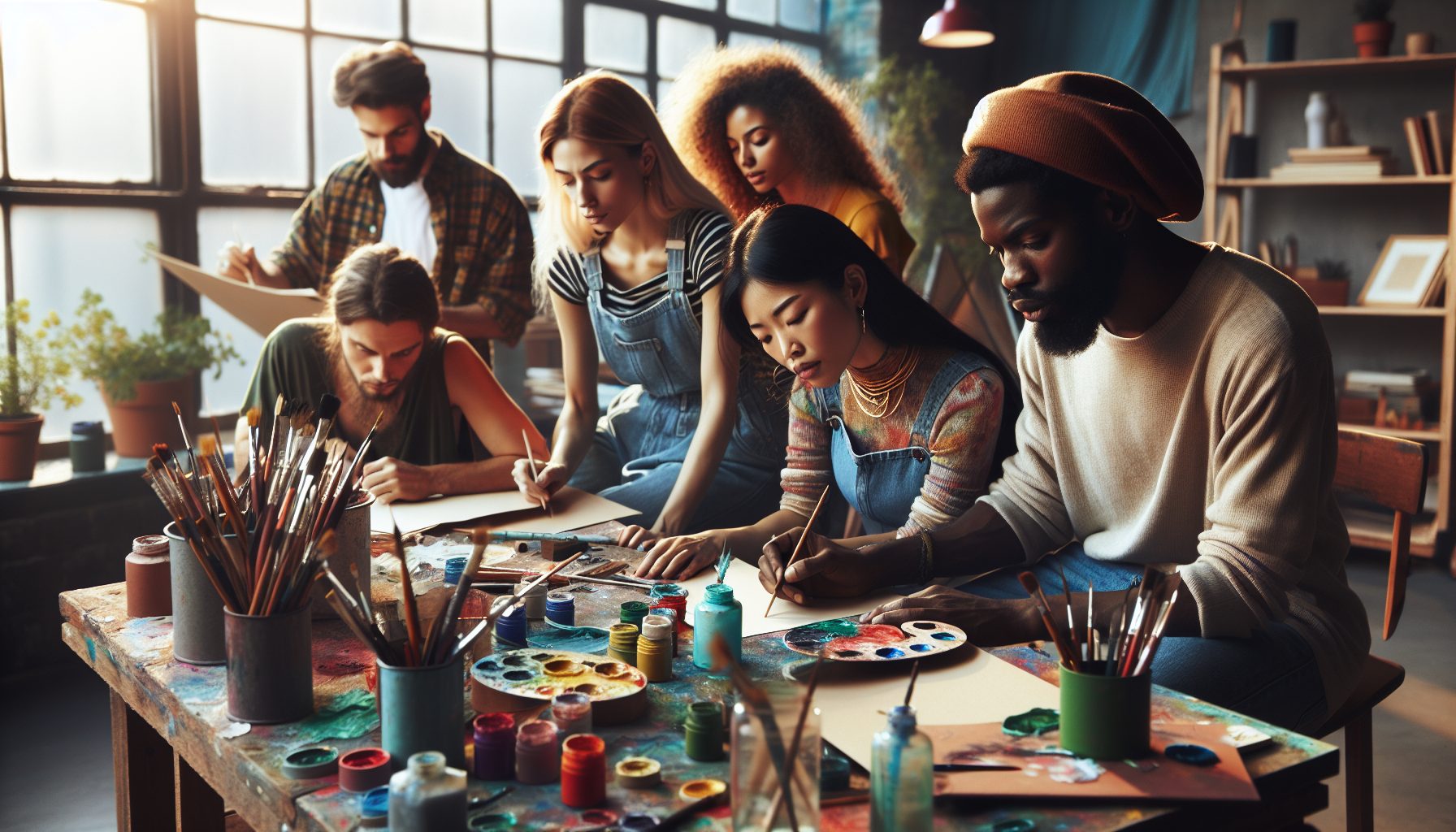 Творческая атмосфера и роли участников