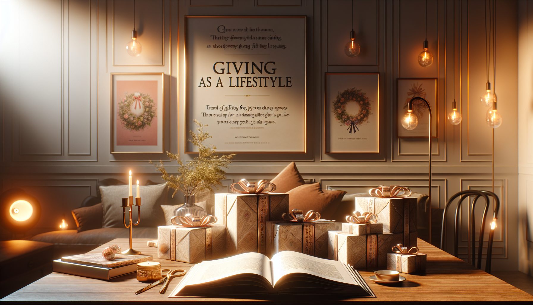 Дарение как стиль жизни