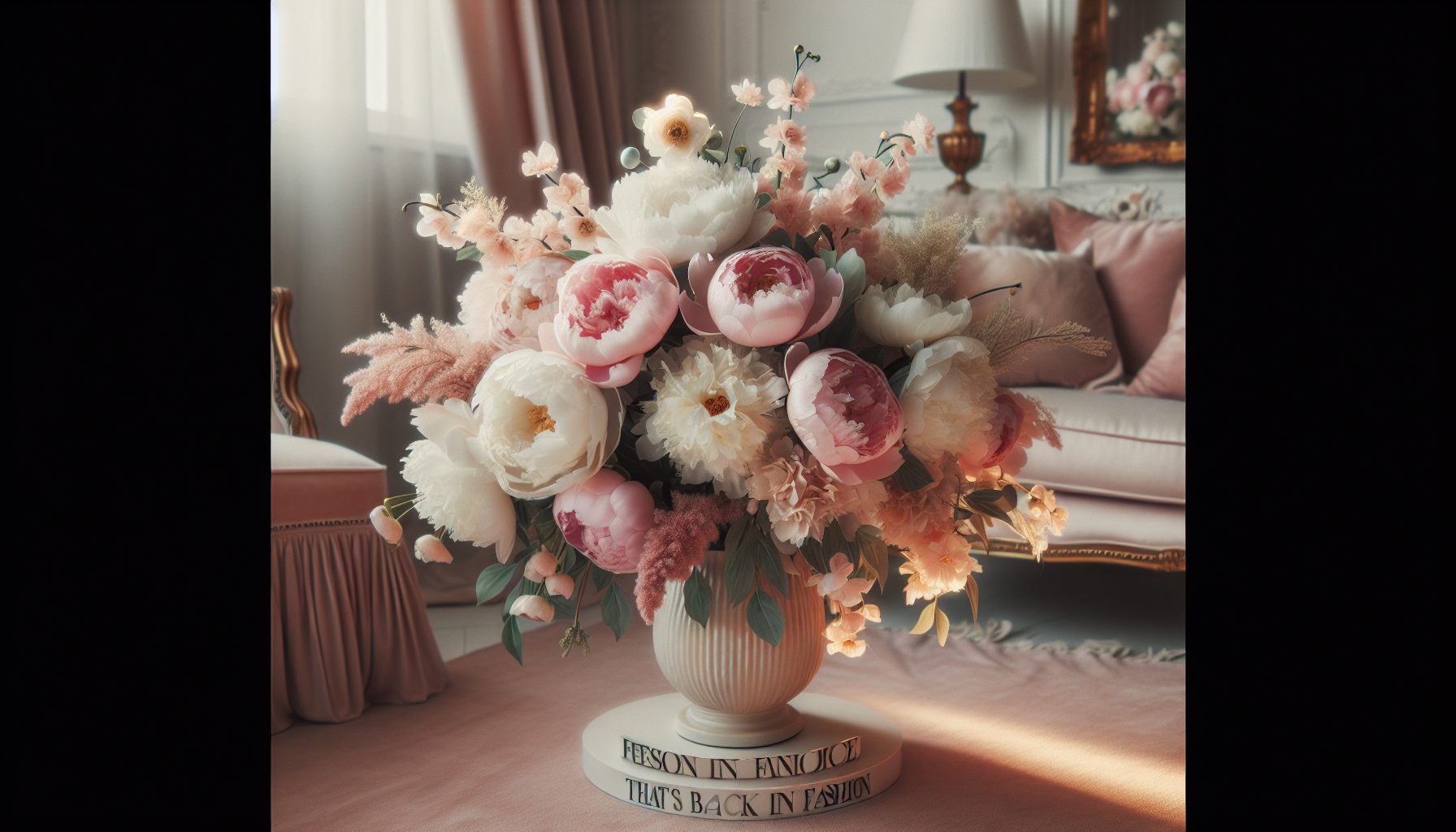 Почему пионы снова в моде