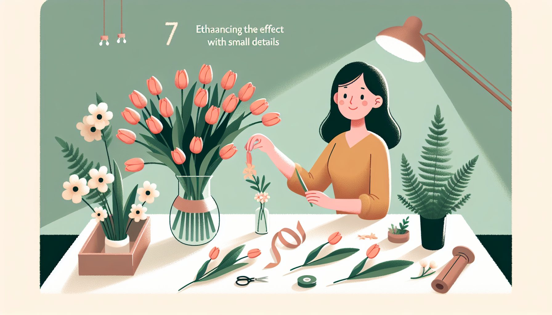 Шаг седьмой: усилить эффект мелочами