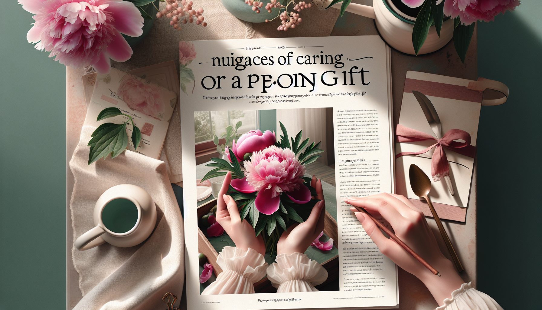 Нюансы ухаживания за пионовым подарком