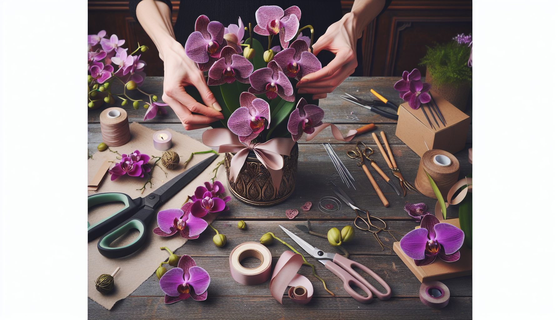 Идеи для подарка: создаем композицию своими руками