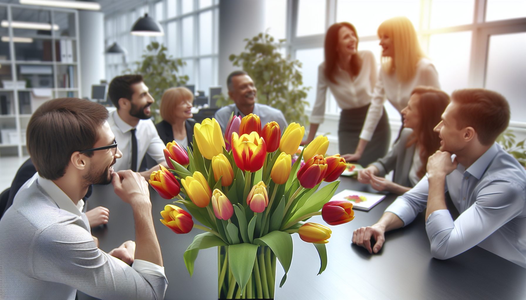 Командный эффект: как цветы меняют атмосферу