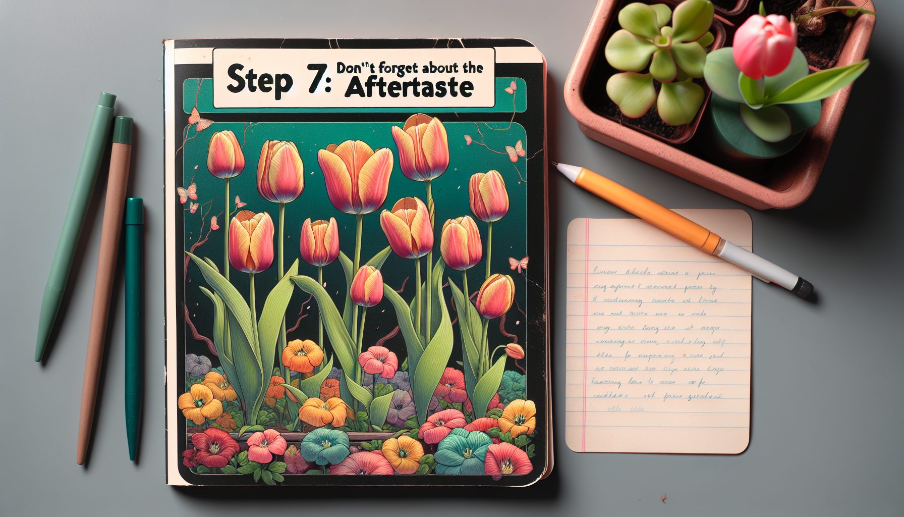 Шаг седьмой: не забудьте о послевкусии