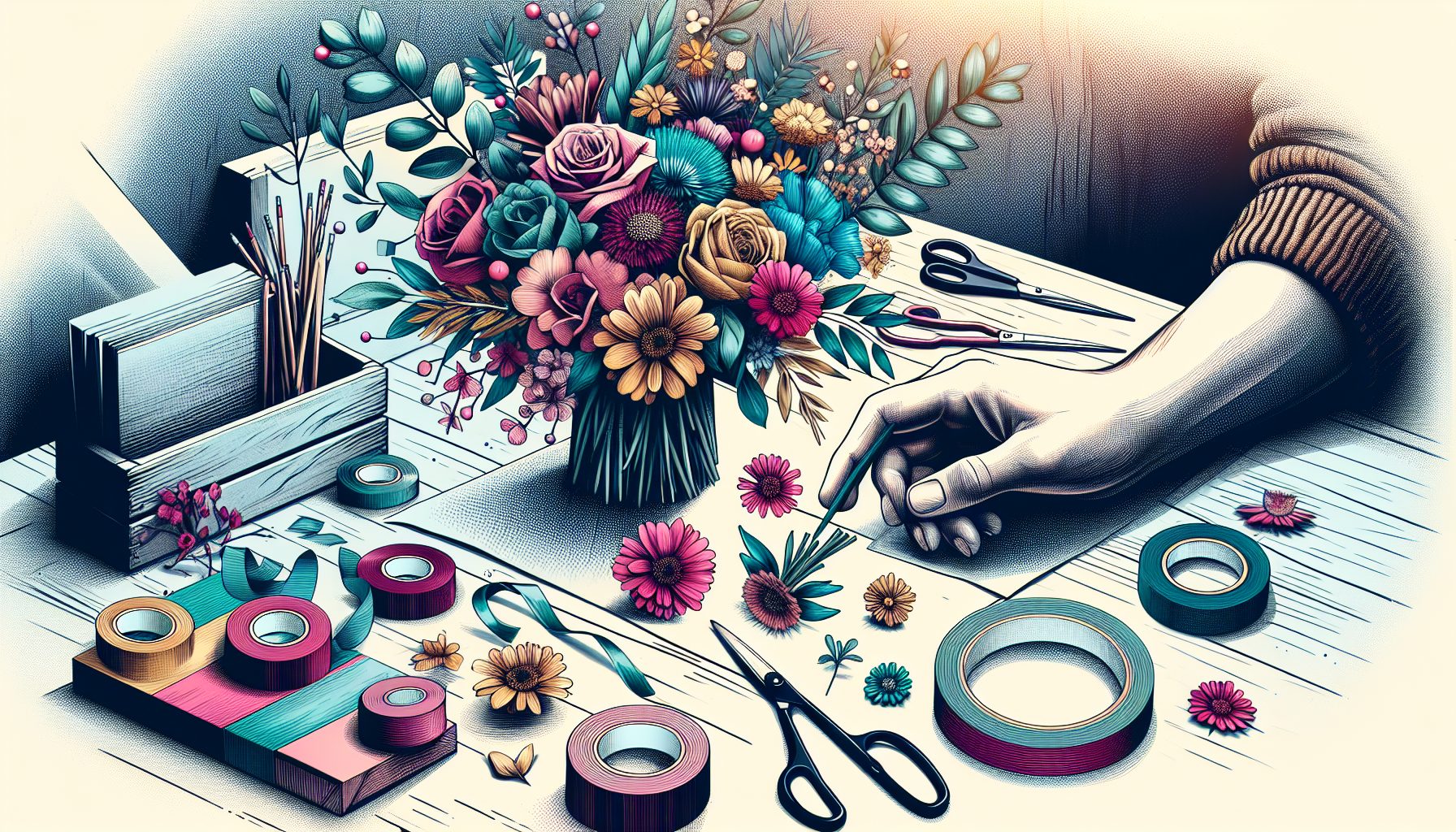 Зачем вообще делать букет своими руками