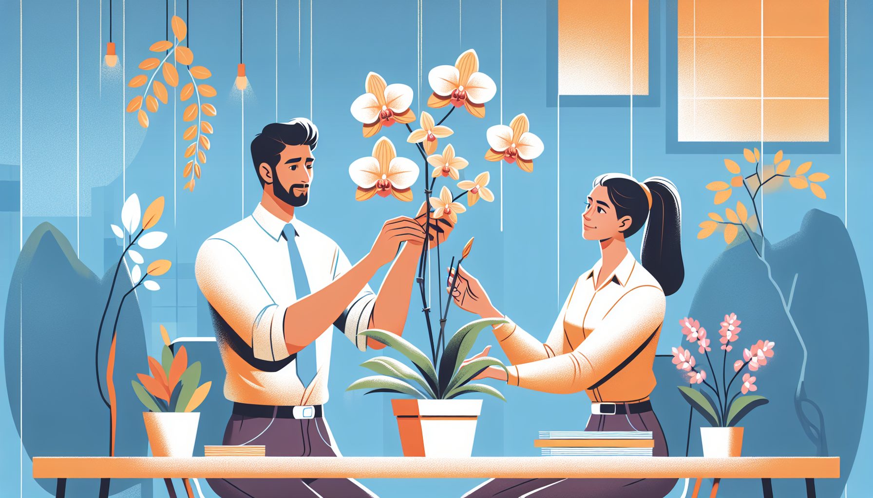 Шаг седьмой: орхидеи и командная культура