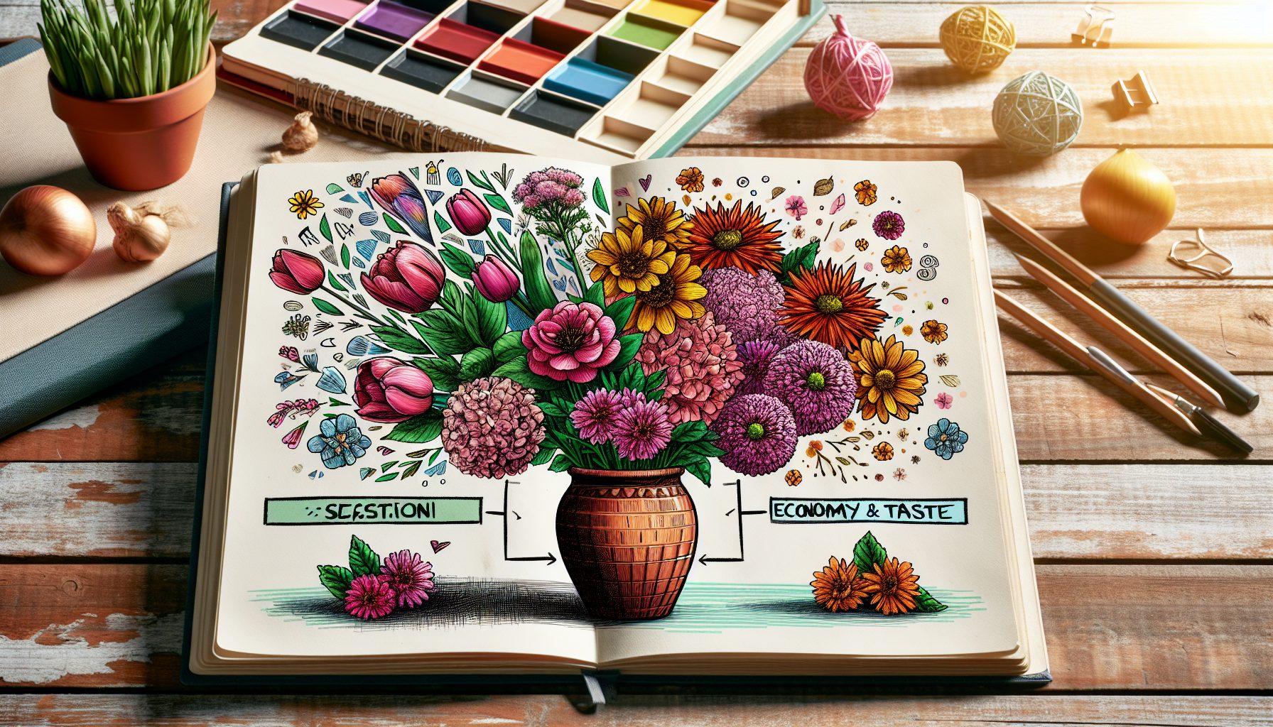 Почему сезонные цветы — это не про экономию, а про вкус