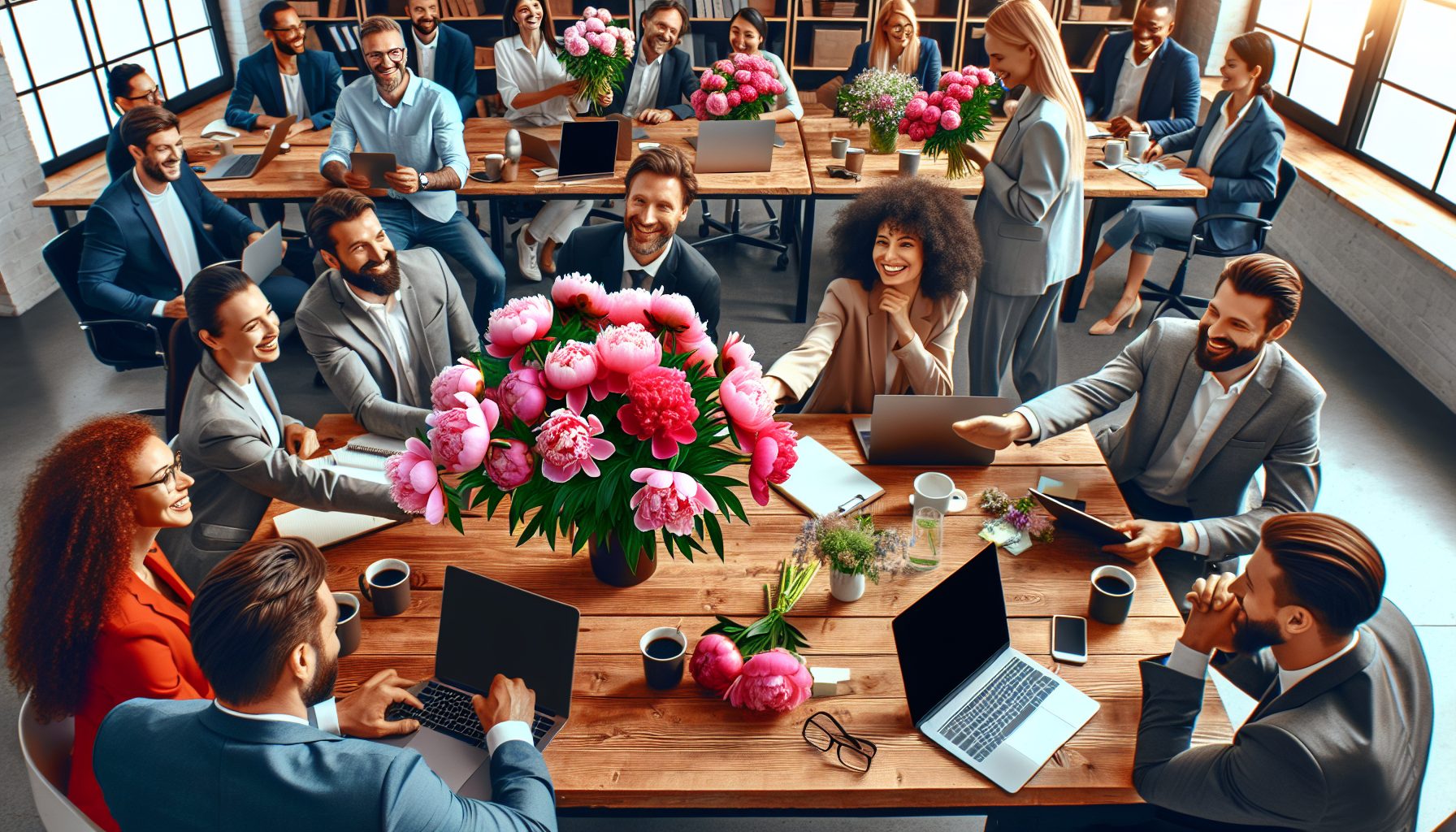 Почему «тренд пионов для коллег» стал таким популярным