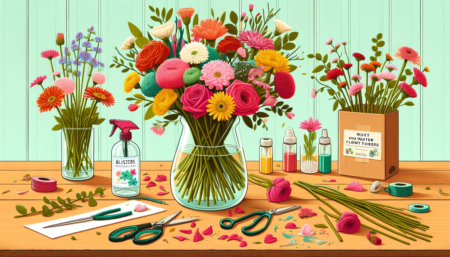 Почему букет вянет быстрее, чем хотелось бы