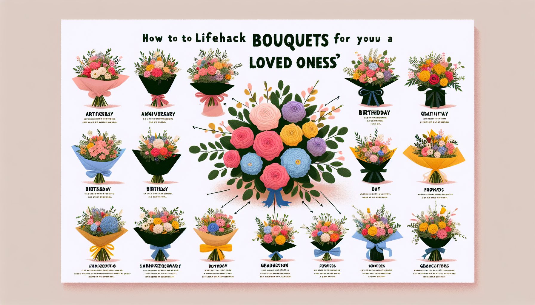 Как выбрать букет для конкретного случая