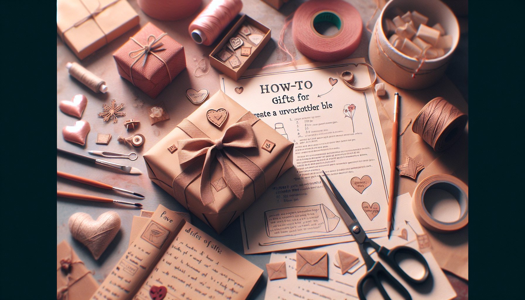 5. Маленькая инструкция по созданию незабываемого дара