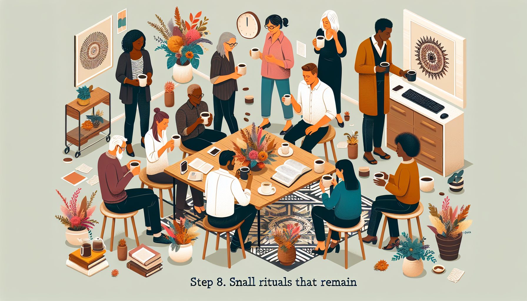Шаг 8. Маленькие ритуалы, которые остаются