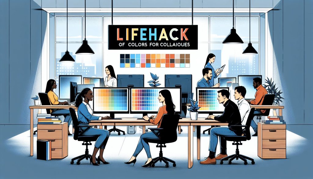 Лайфхак цветов для коллег