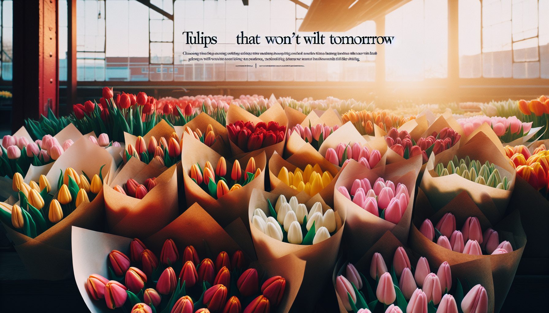 Как выбрать тюльпаны, чтобы они не завяли завтра