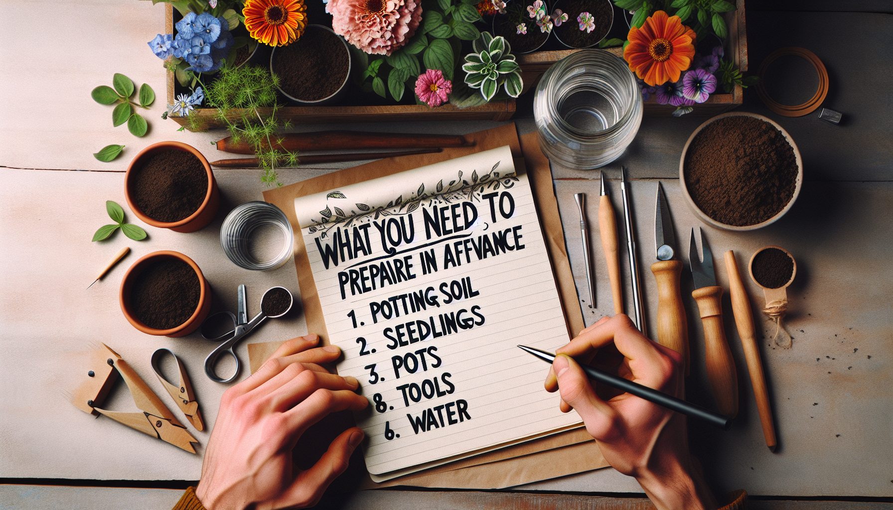 Что нужно подготовить заранее