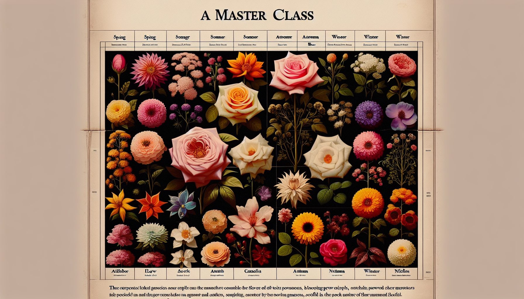 Почему именно сезонные цветы и в чем их сила