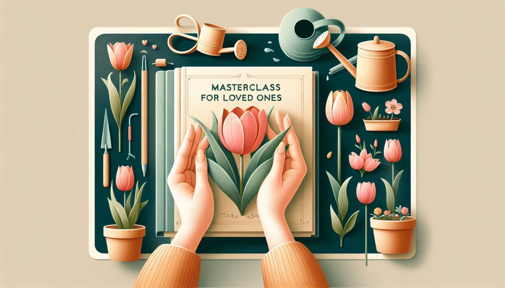 Мастер-класс тюльпанов для любимых