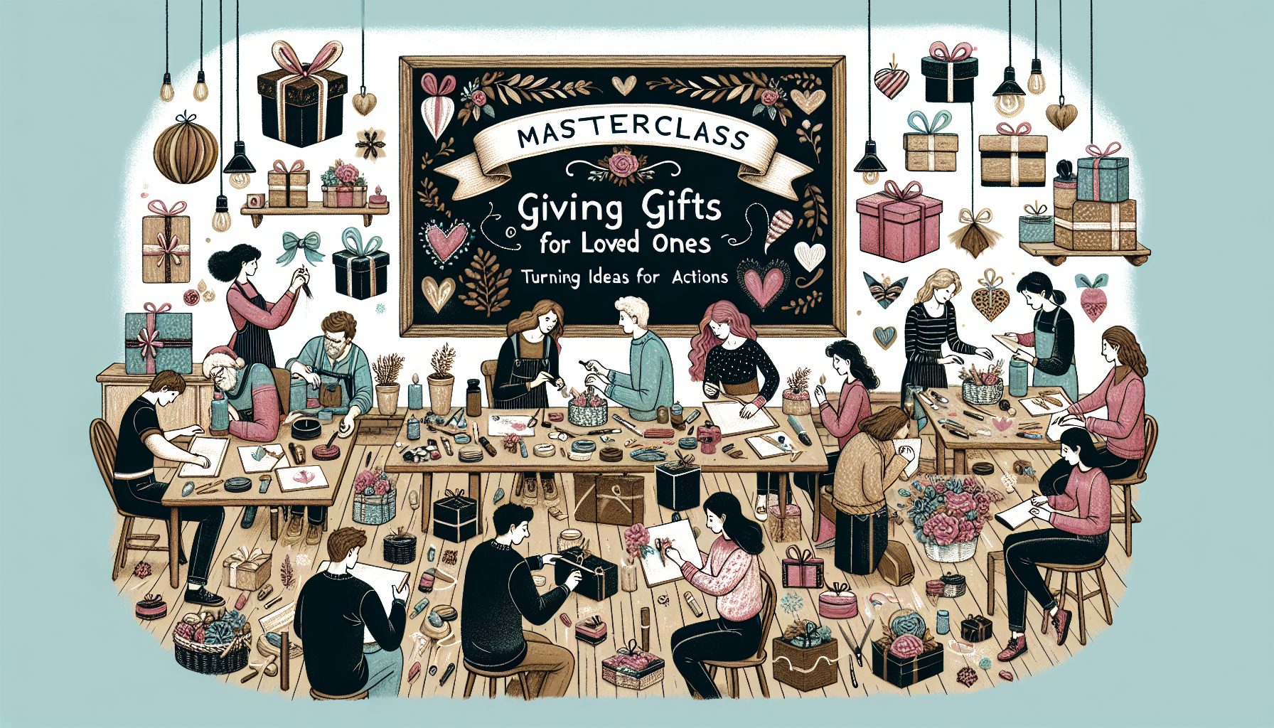 Мастер-класс дарения для любимых: как превратить идею в действие