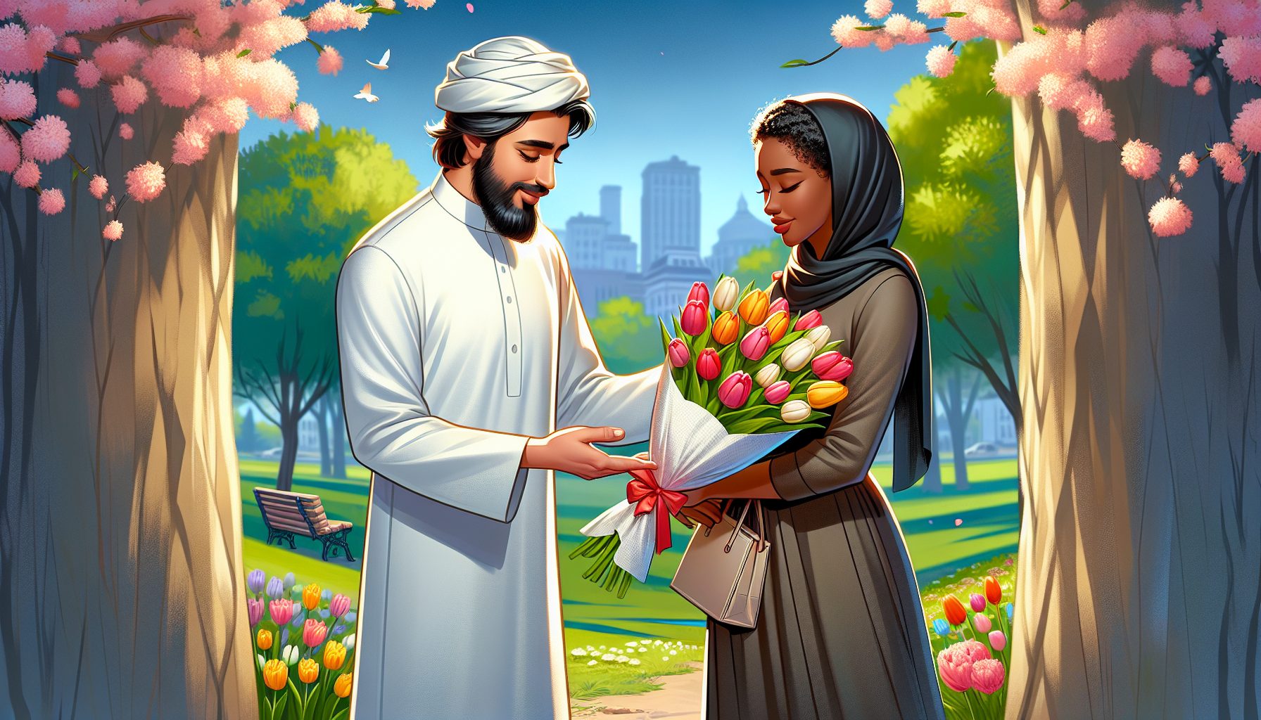 Шаг пятый: момент вручения