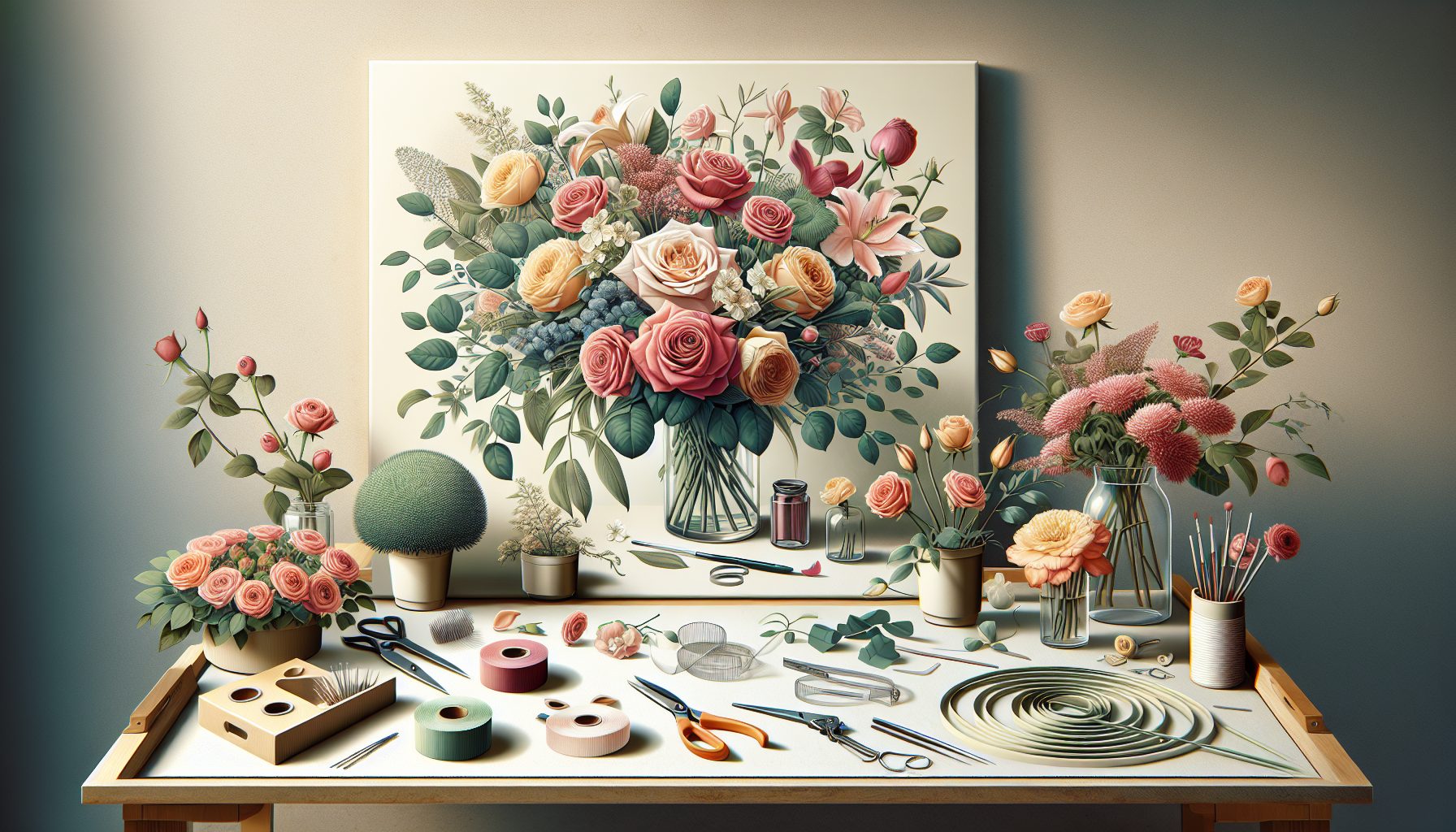 Как подобрать цветы и материалы