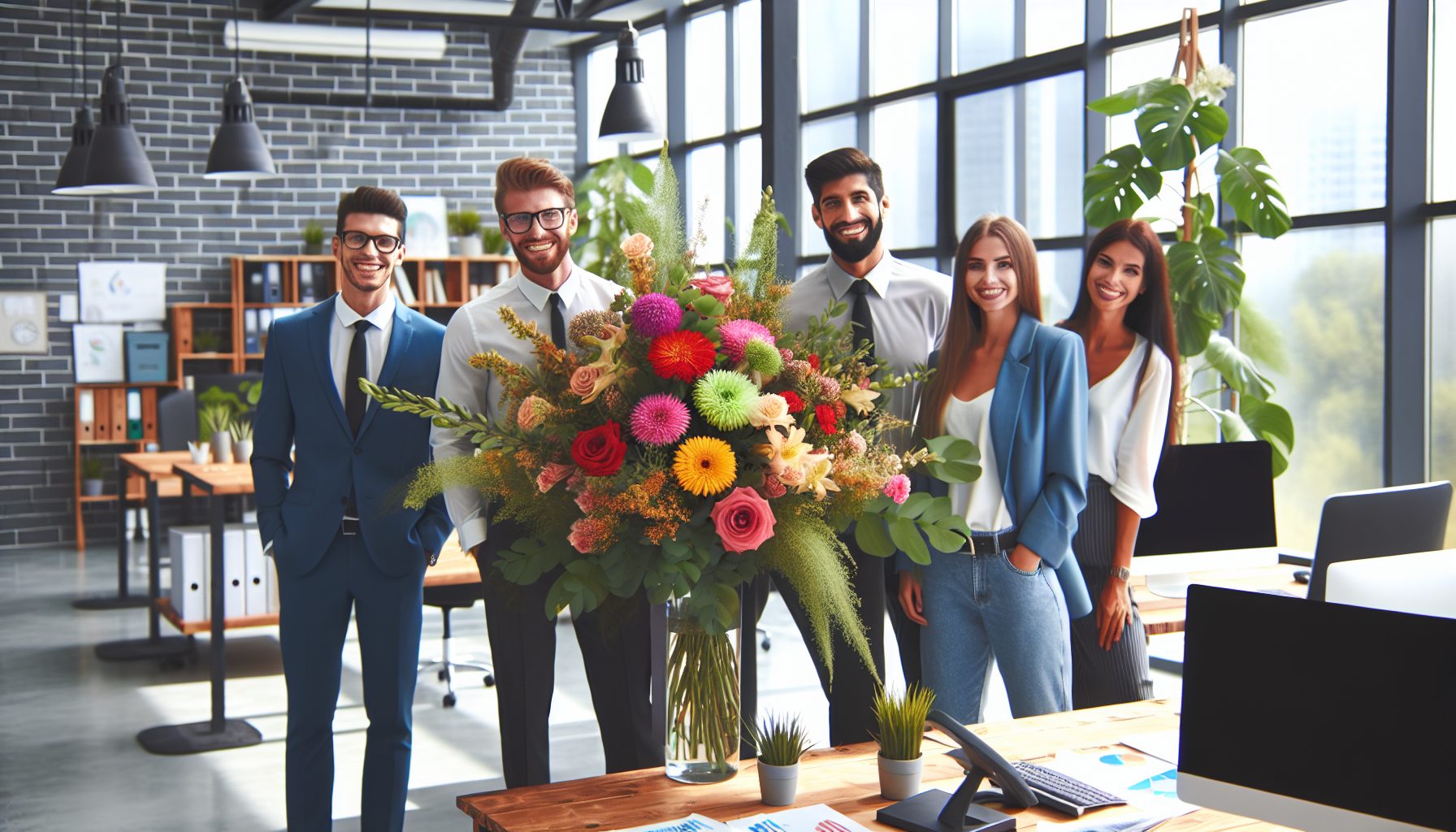 Почему тренд букета для коллег стал так популярен