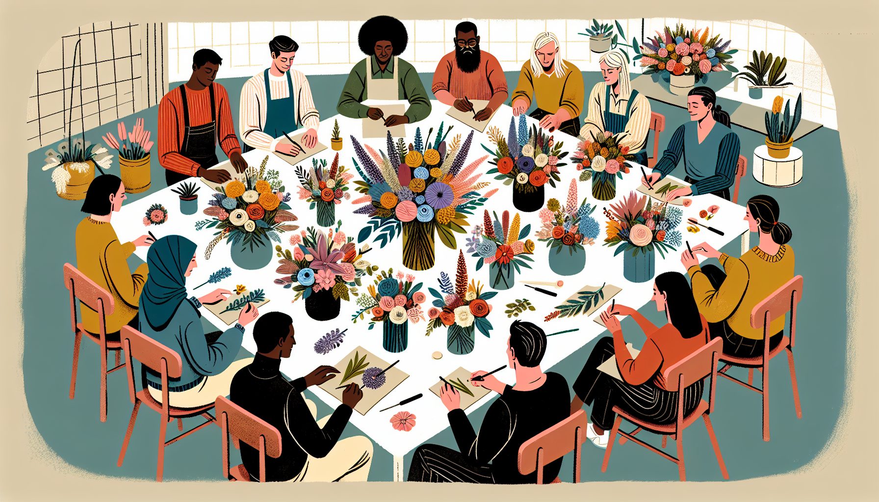 Почему мастер-класс цветов для любимых — не просто про букеты