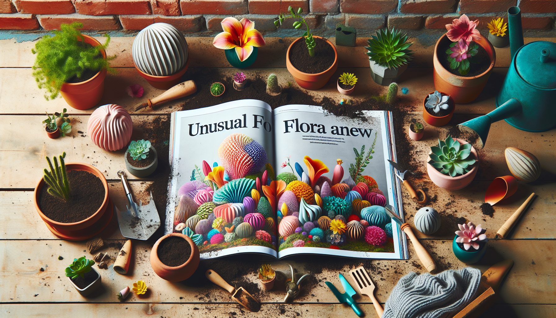 Необычные форматы: флора по-новому