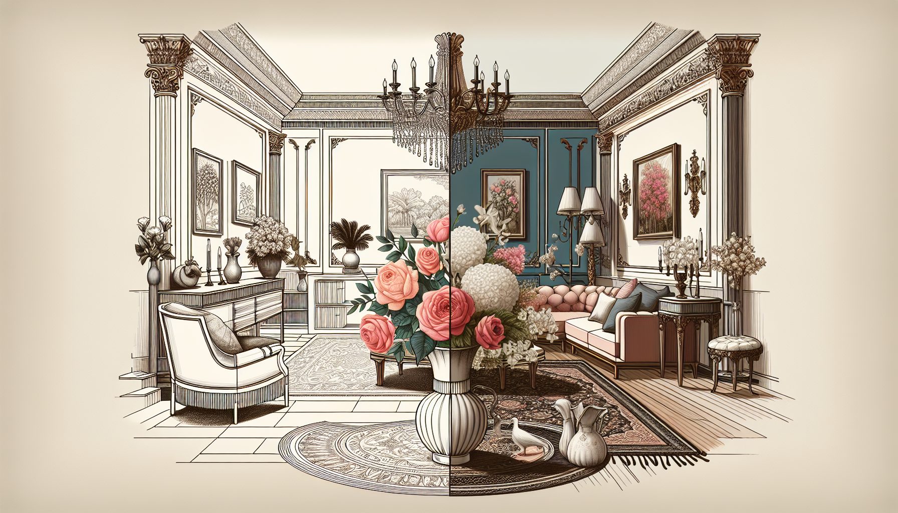 Современное оформление: от минимализма до барокко