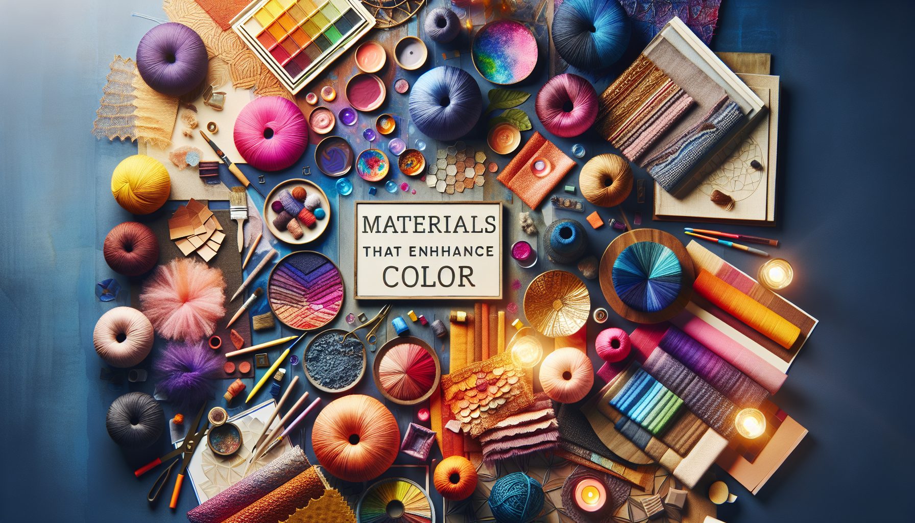 Материалы, которые усиливают цвет