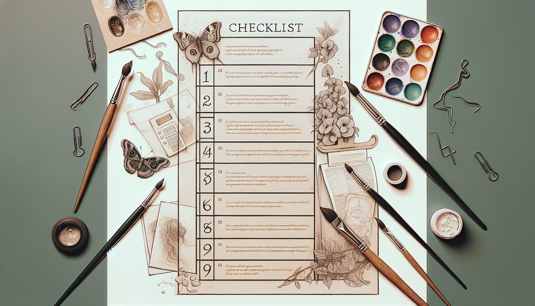 Чек-лист 7 шагов композиции для любимых