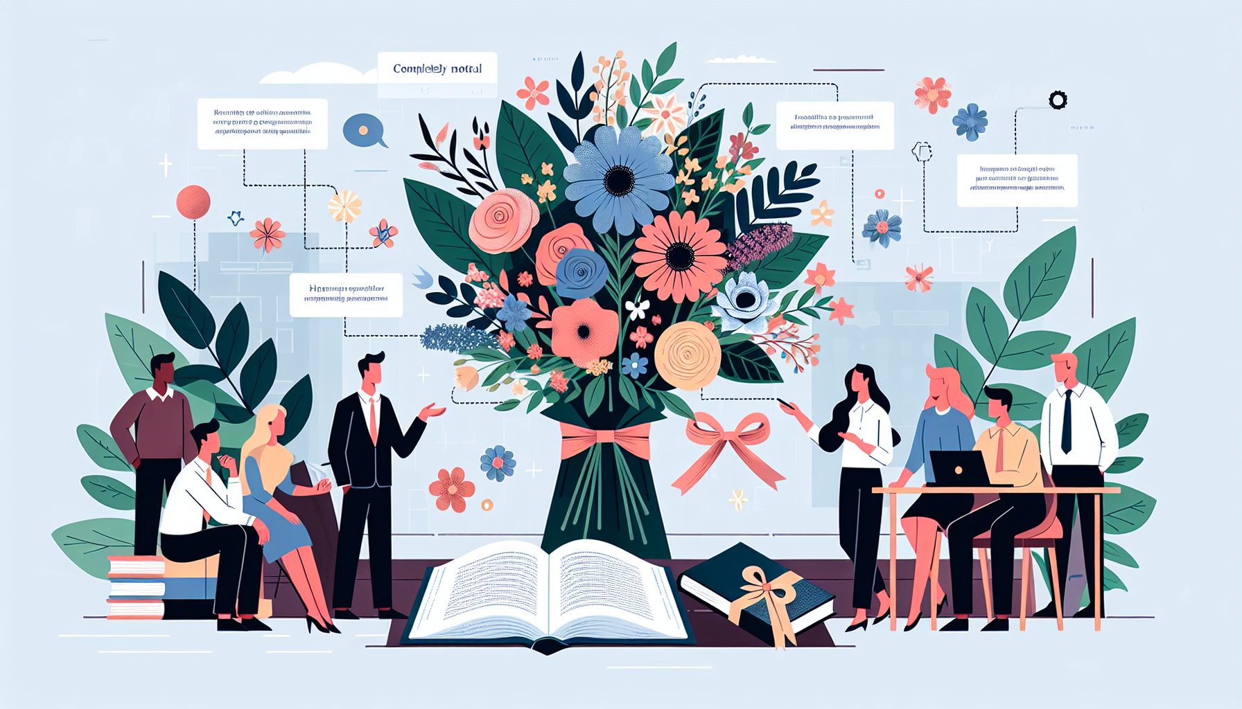 Как подобрать композицию для коллег — честная инструкция без пафоса