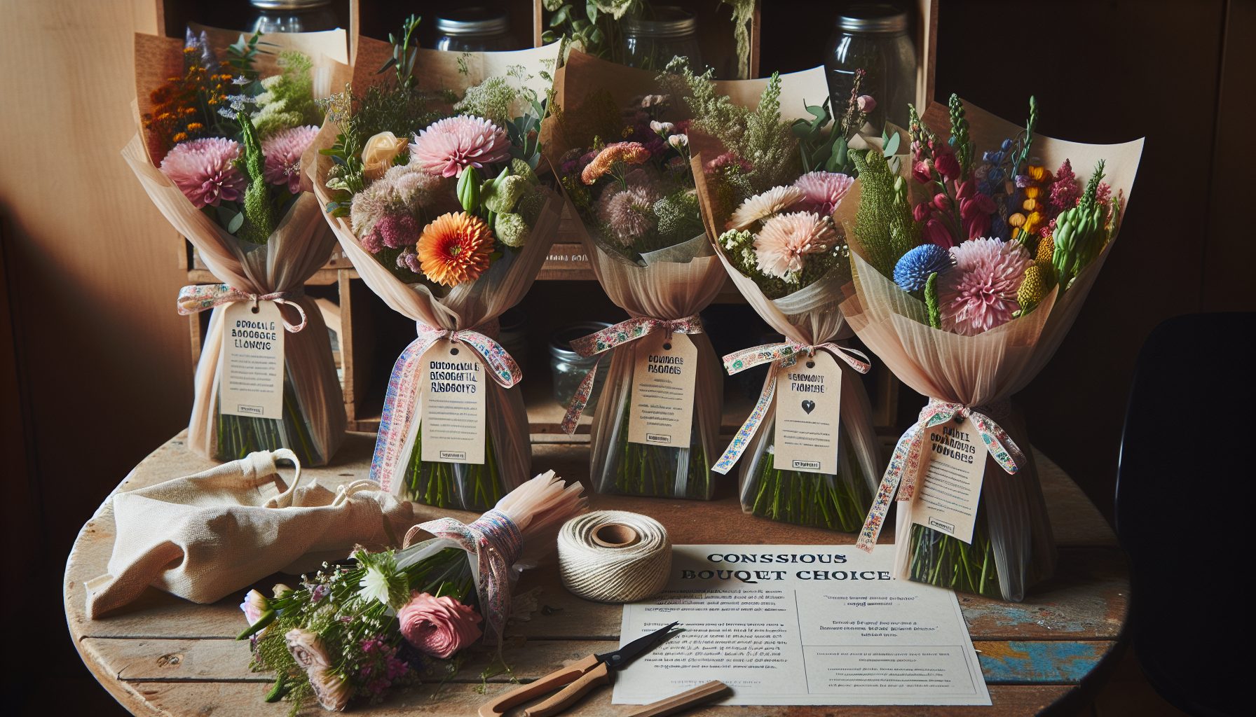 Эко-тренды и осознанные букеты