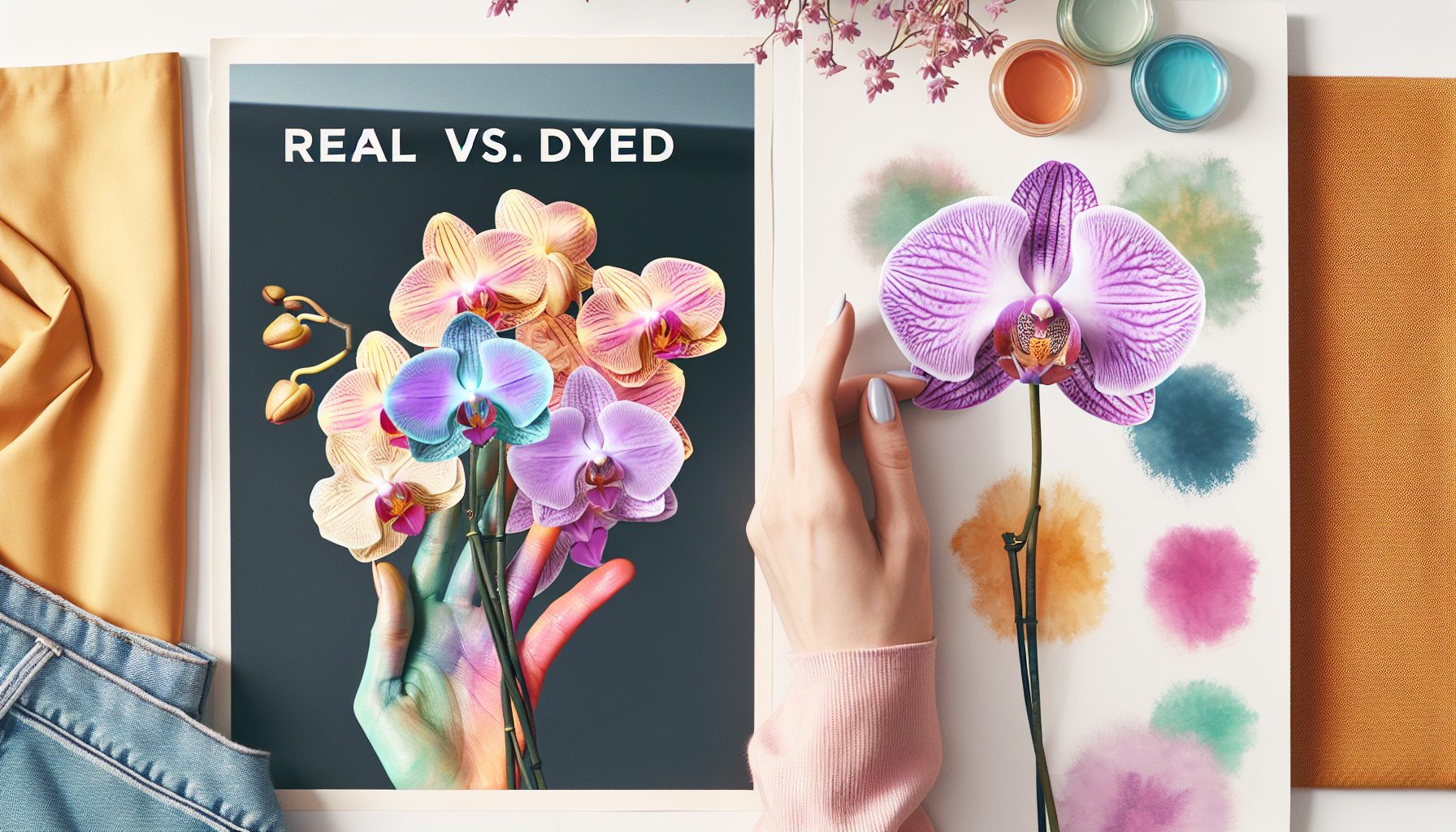 Настоящие и крашеные: что выбрать